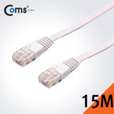 랜케이블 Cat 6 Direct 플랫형 15M 다이렉트 랜선 LAN RJ45