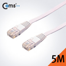 랜케이블 Cat 6 Direct 플랫형 5M 다이렉트 랜선 LAN RJ45