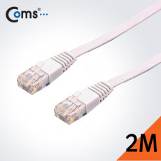 랜케이블 Cat 6 Direct 플랫형 2M 다이렉트 랜선 LAN RJ45