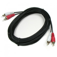 RCA 2선 케이블 음성 2RCA M M 5M