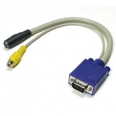 메트록스 TV OUT 케이블 DB15 SVHS-RCA VGA D-SUB RGB