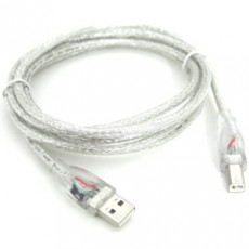 USB LED 케이블 M M AB형 USB-A to USB-B 1.8M