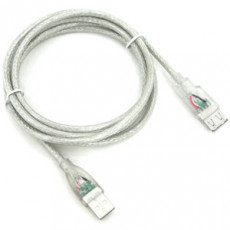 USB 연장 케이블 1.8M LED USB 2.0 M F A타입 AM to AF AA형 USB-A to USB-A