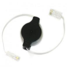 랜케이블 자동감김 CAT5 Direct 플랫형 1.5M 다이렉트 랜선 LAN RJ45