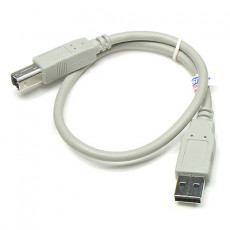 USB 케이블 M M AB형 USB-A to USB-B 30cm