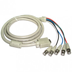 BNC 모니터 케이블 3M RGB BNC5 VGA D-SUB