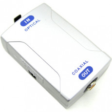 AUDIO Optical to Coaxial S PDIF Converter POF-830