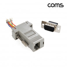 조합 커넥터 RJ45 F DB9 M