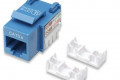 Intellinet 키스톤잭 Cat5e blue LAN RJ45