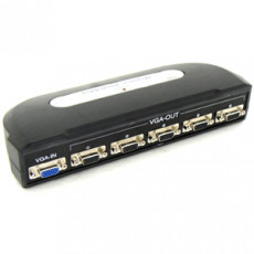 모니터 분배기 5:1 앞면 5Port VGA RGB