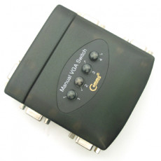 모니터 선택기 4:1 스위치 VGA RGB 옆면 각 2Port