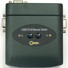 USB KVM 스위치 2:1 선택기