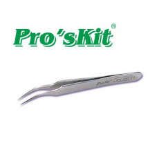 정밀 핀셋 120mm Fine Tip Curved 꺾임 꺽임 곡선 형 쪽집게 족집게 기판 회로 작업 다용도 정밀 작업 네일아트 비즈공예 등