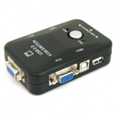 USB KVM 스위치 - PC 2대 연결 주변장치 연결 가능 MT-201UK