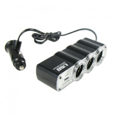 차량용 시가 소켓 3포트 3구 시가잭 시거잭 자동차 소켓 멀티 USB 1포트 1구 충전 port